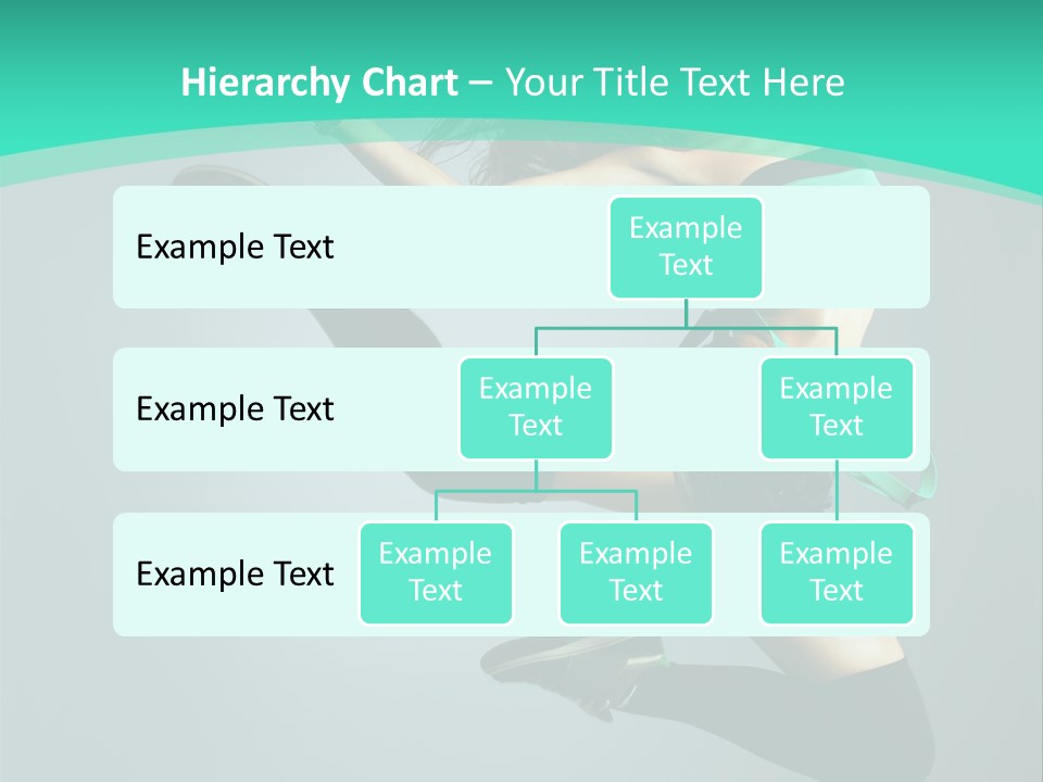 Teenager Isolated Moving PowerPoint Template
