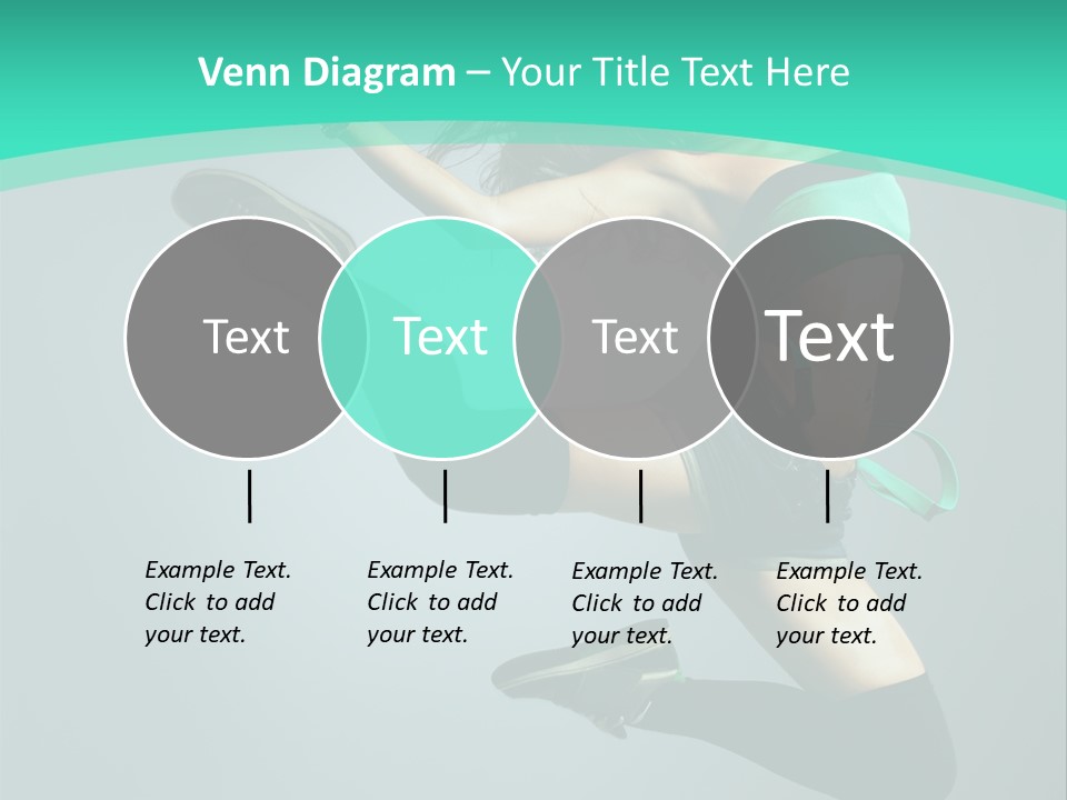 Teenager Isolated Moving PowerPoint Template