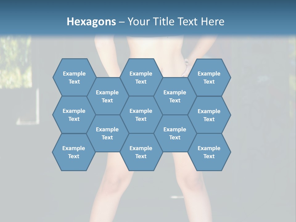 Fresh Women Relaxation PowerPoint Template