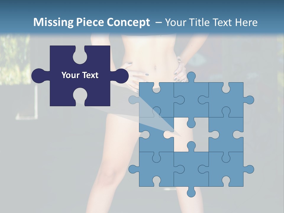 Fresh Women Relaxation PowerPoint Template