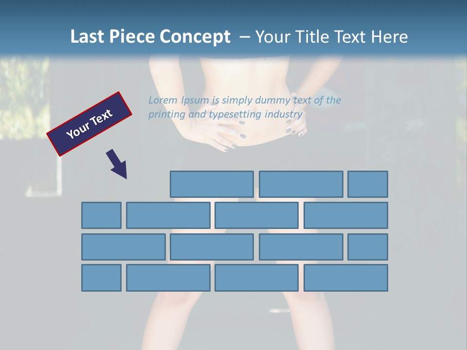 Fresh Women Relaxation PowerPoint Template