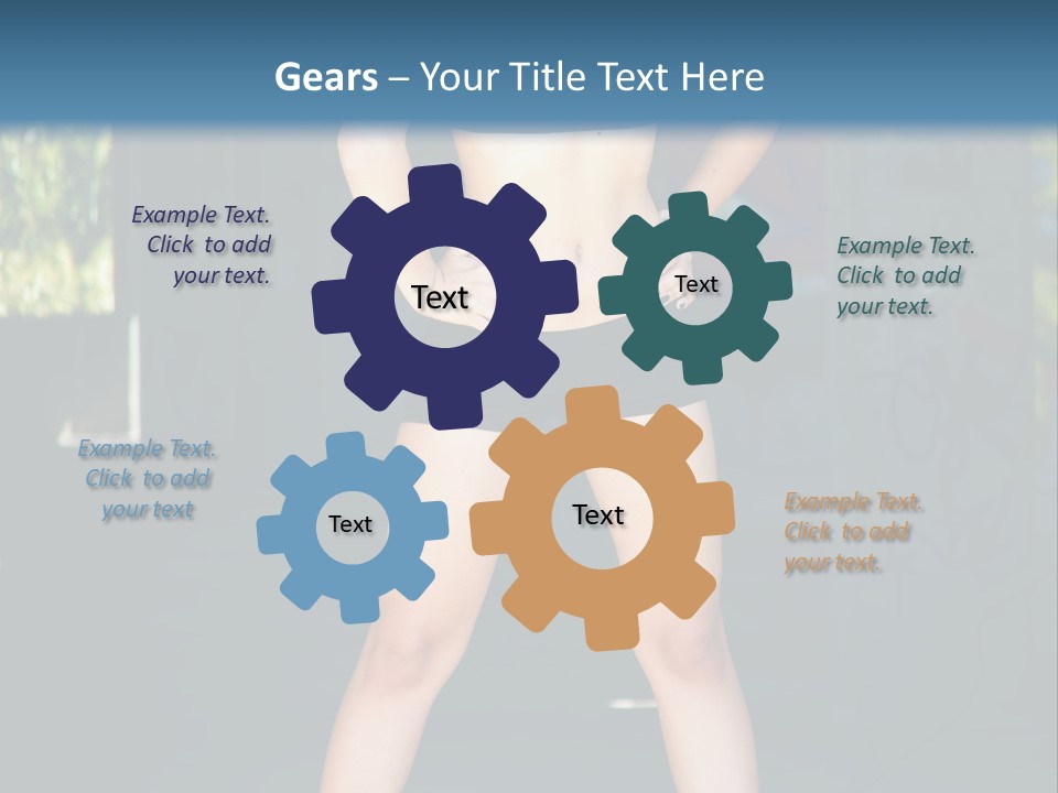 Fresh Women Relaxation PowerPoint Template