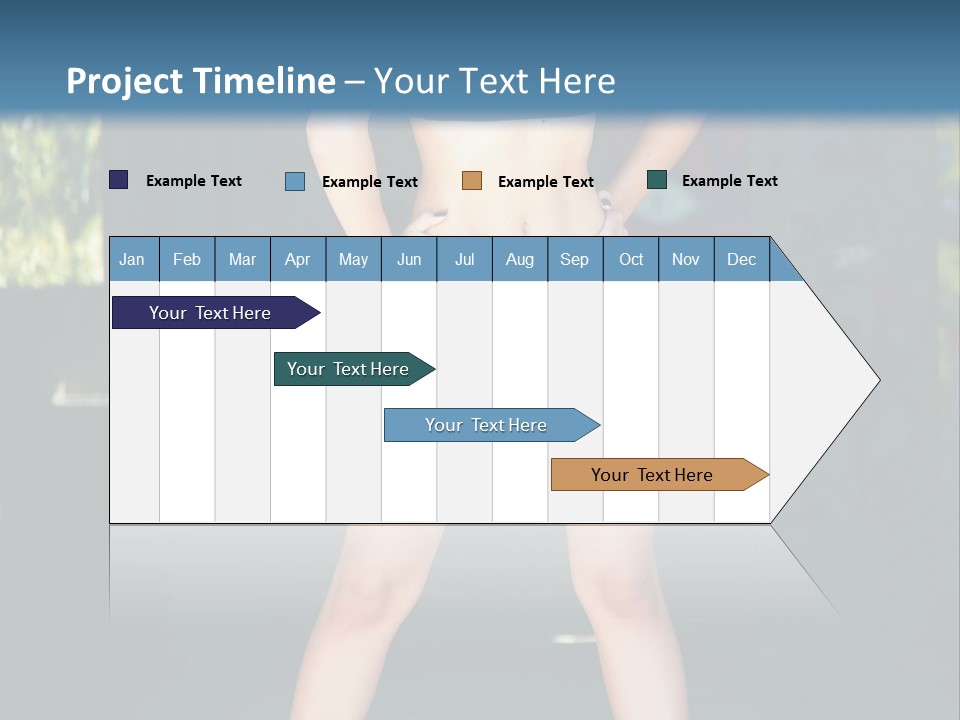 Fresh Women Relaxation PowerPoint Template