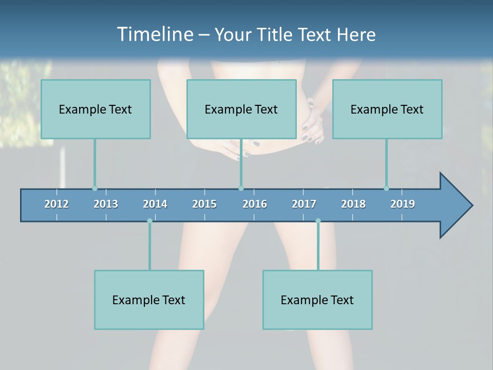 Fresh Women Relaxation PowerPoint Template