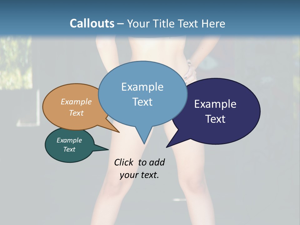 Fresh Women Relaxation PowerPoint Template