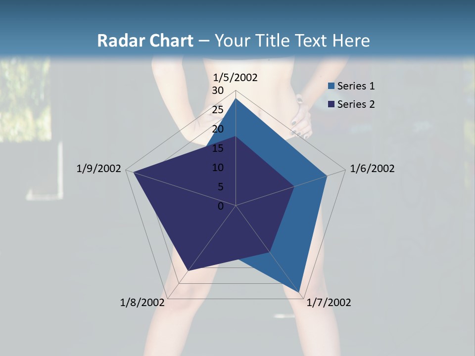 Fresh Women Relaxation PowerPoint Template