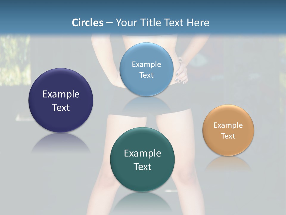 Fresh Women Relaxation PowerPoint Template