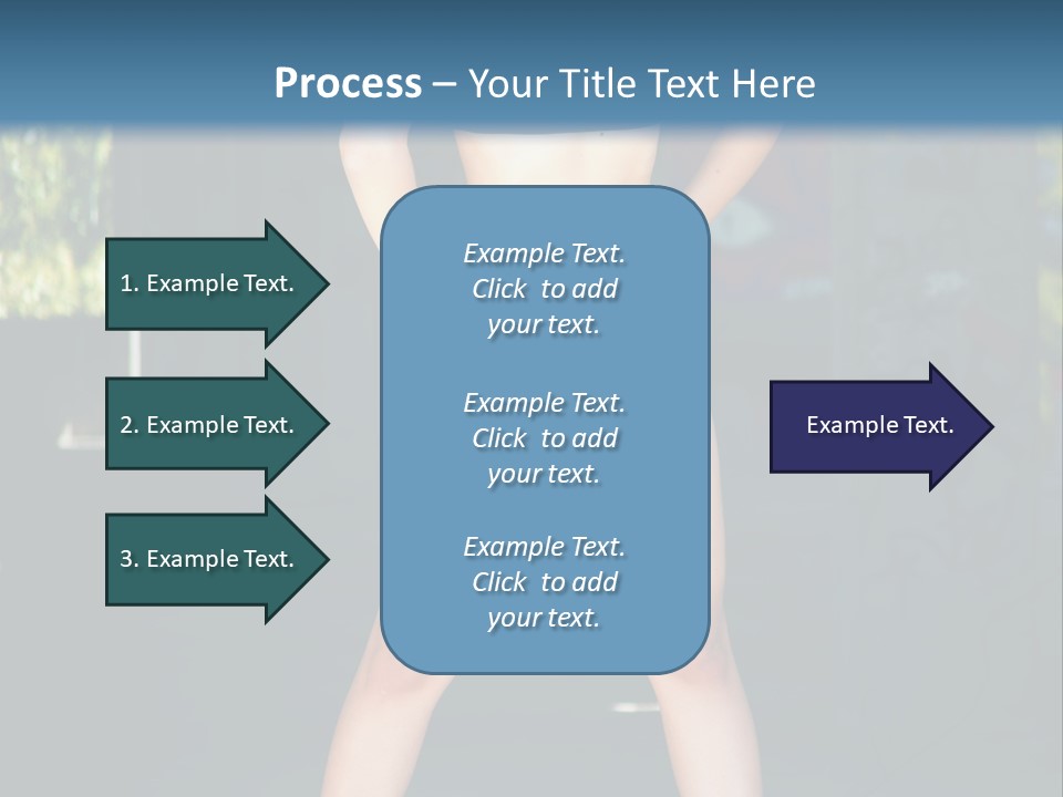 Fresh Women Relaxation PowerPoint Template