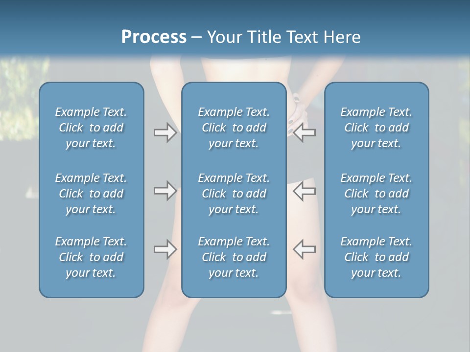 Fresh Women Relaxation PowerPoint Template