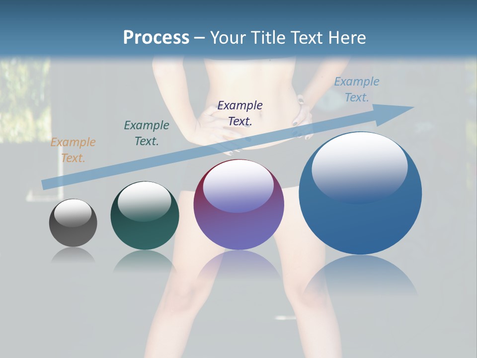 Fresh Women Relaxation PowerPoint Template