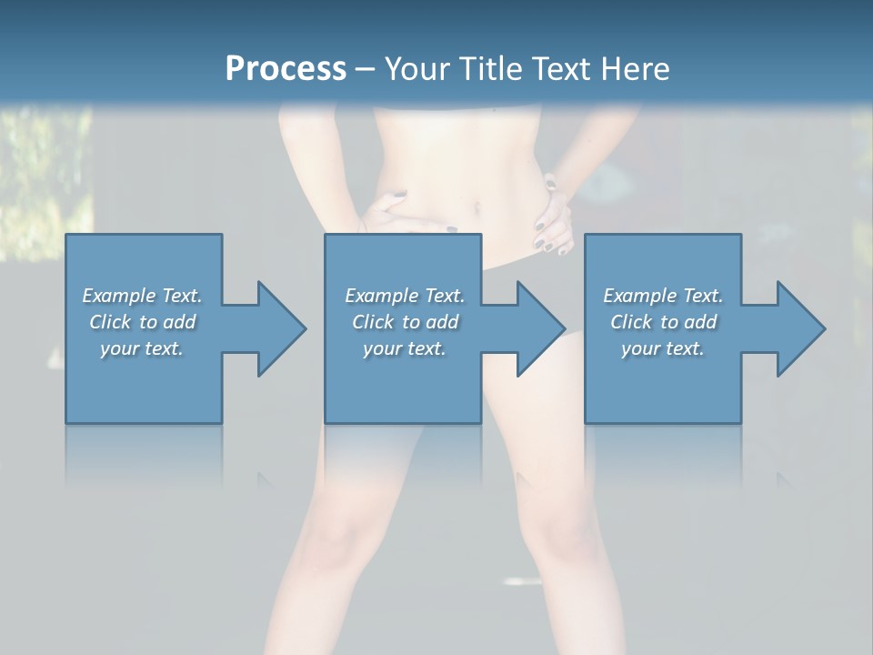 Fresh Women Relaxation PowerPoint Template