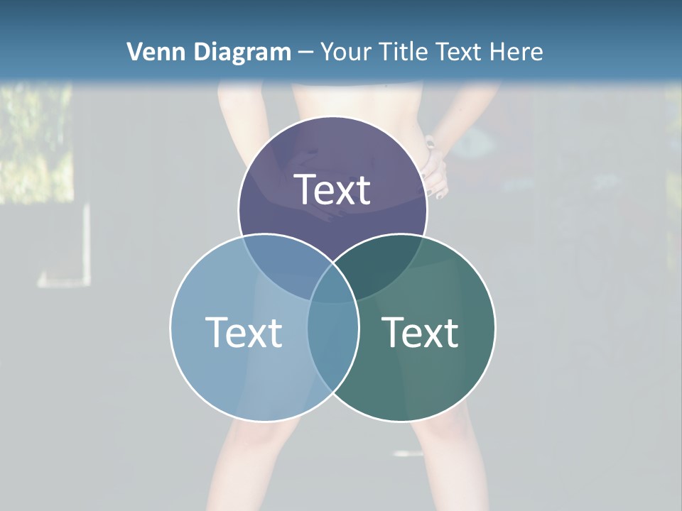 Fresh Women Relaxation PowerPoint Template