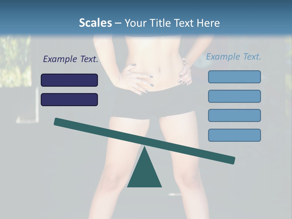 Fresh Women Relaxation PowerPoint Template