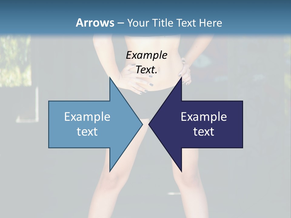 Fresh Women Relaxation PowerPoint Template