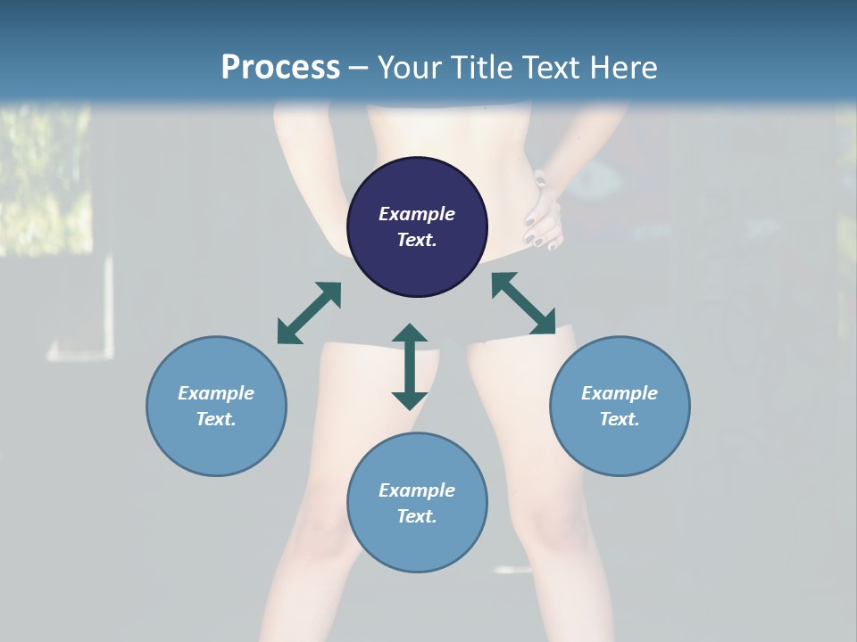 Fresh Women Relaxation PowerPoint Template