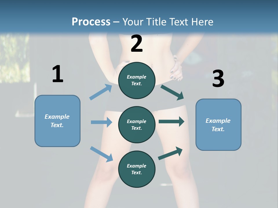 Fresh Women Relaxation PowerPoint Template