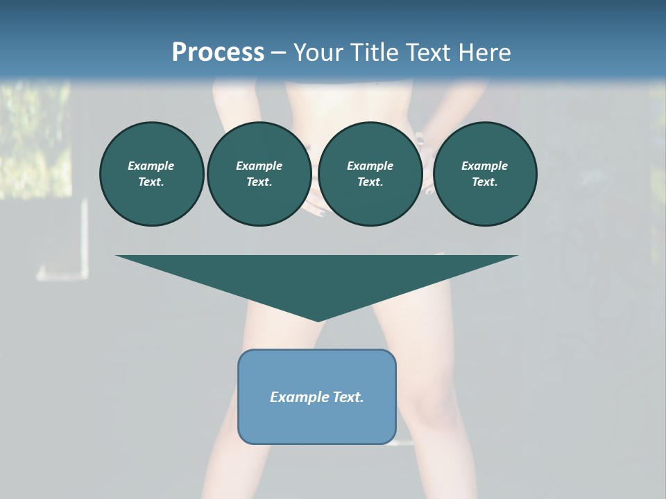 Fresh Women Relaxation PowerPoint Template