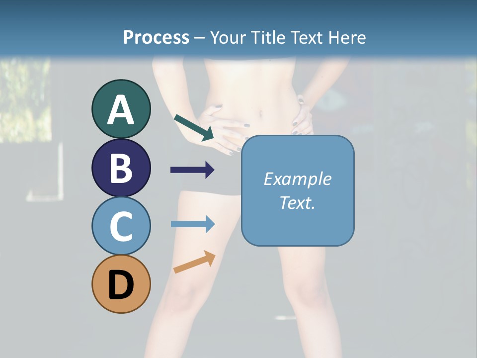 Fresh Women Relaxation PowerPoint Template