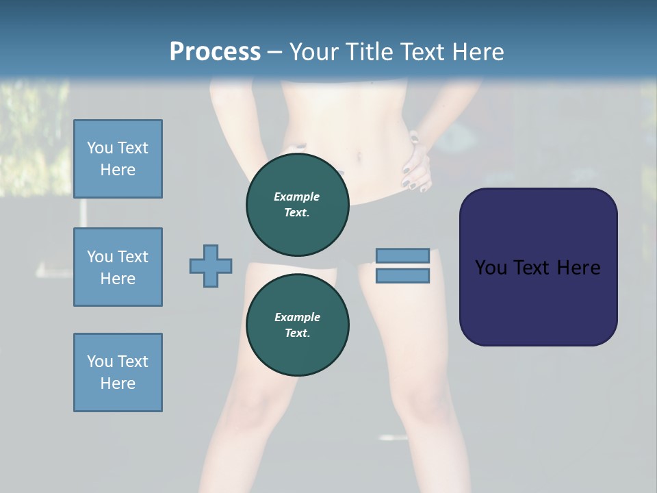 Fresh Women Relaxation PowerPoint Template
