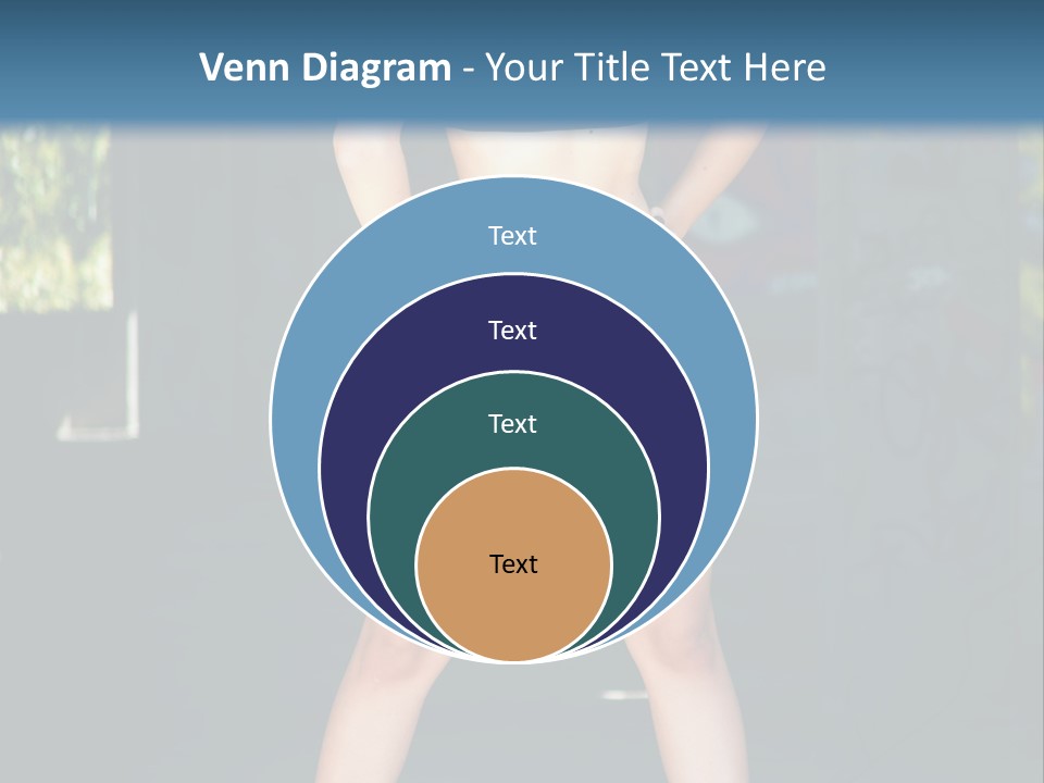Fresh Women Relaxation PowerPoint Template