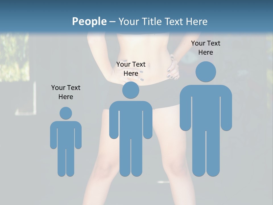 Fresh Women Relaxation PowerPoint Template