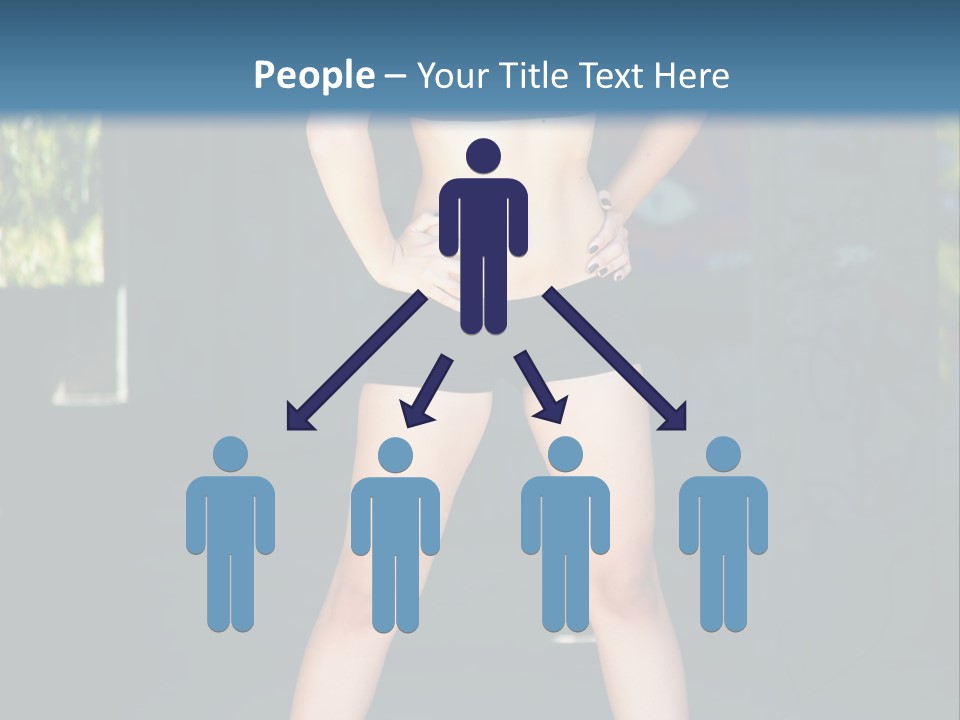 Fresh Women Relaxation PowerPoint Template