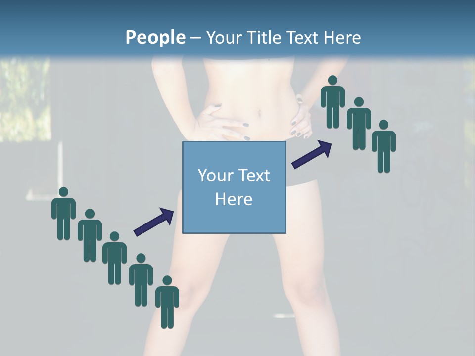 Fresh Women Relaxation PowerPoint Template