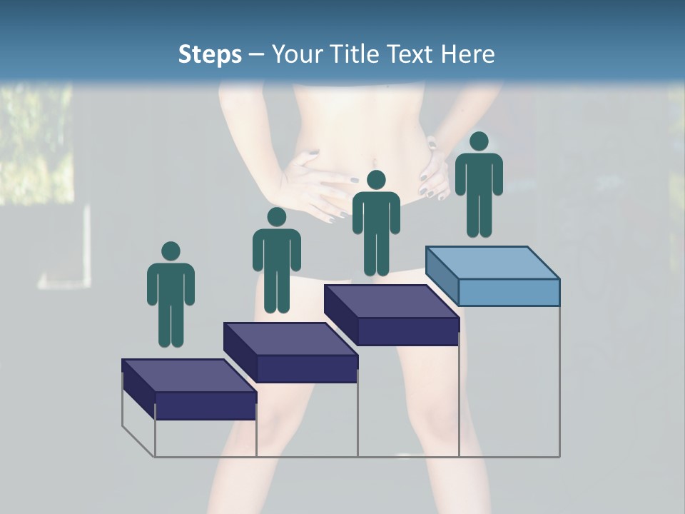 Fresh Women Relaxation PowerPoint Template