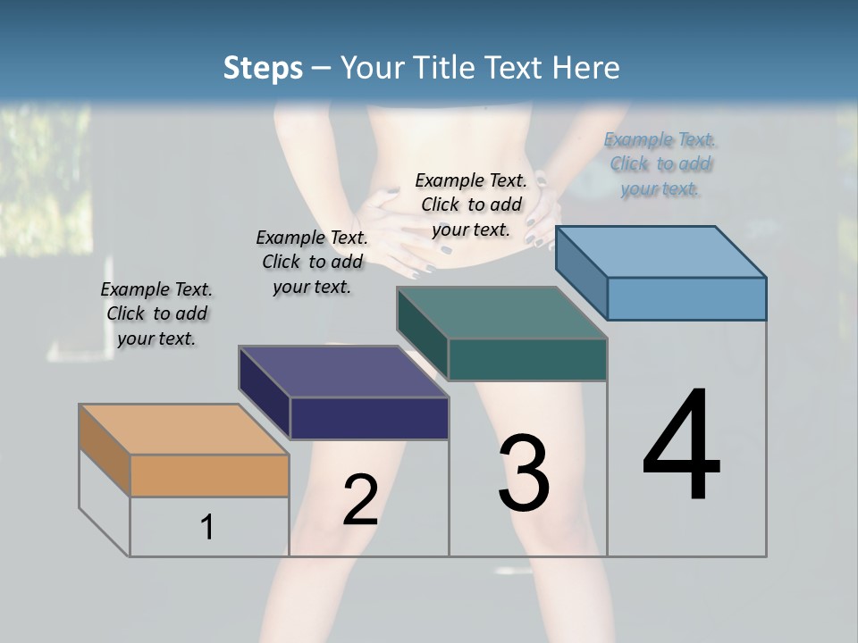 Fresh Women Relaxation PowerPoint Template