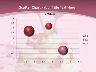 Heart Frosting Color PowerPoint Template