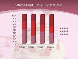 Heart Frosting Color PowerPoint Template