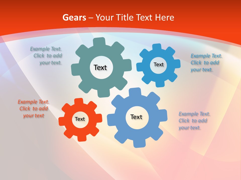 Card Background Shape PowerPoint Template