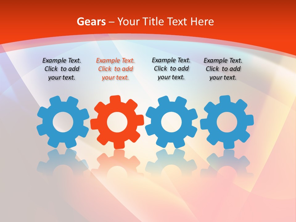 Card Background Shape PowerPoint Template
