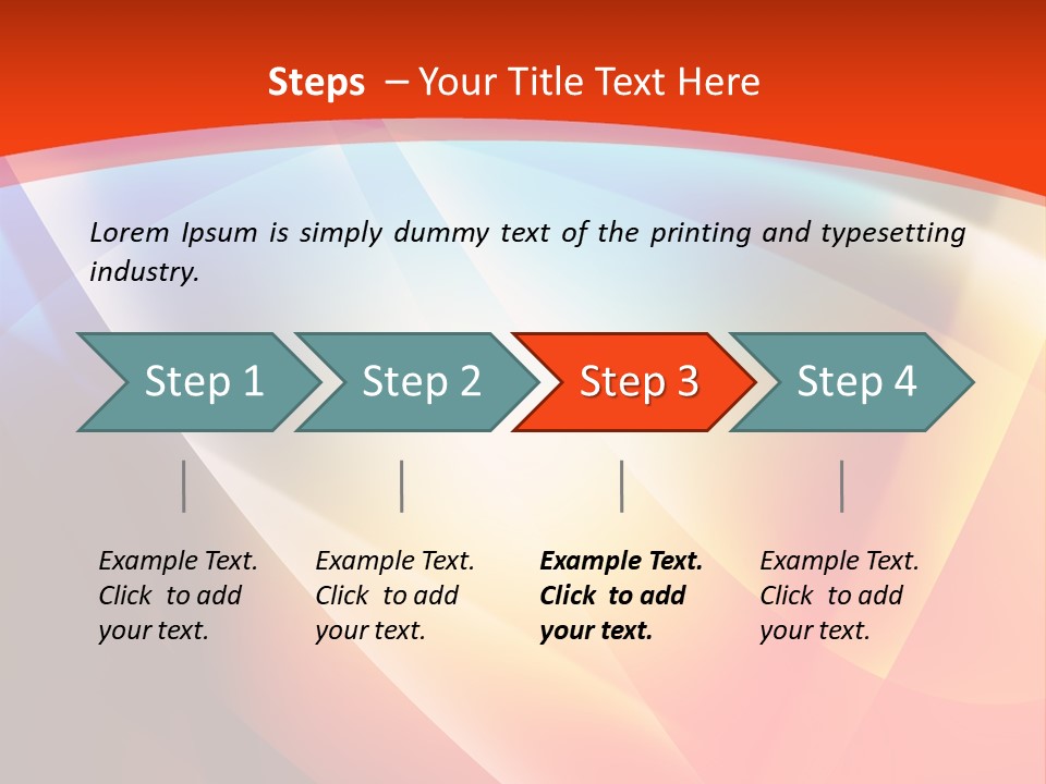 Card Background Shape PowerPoint Template