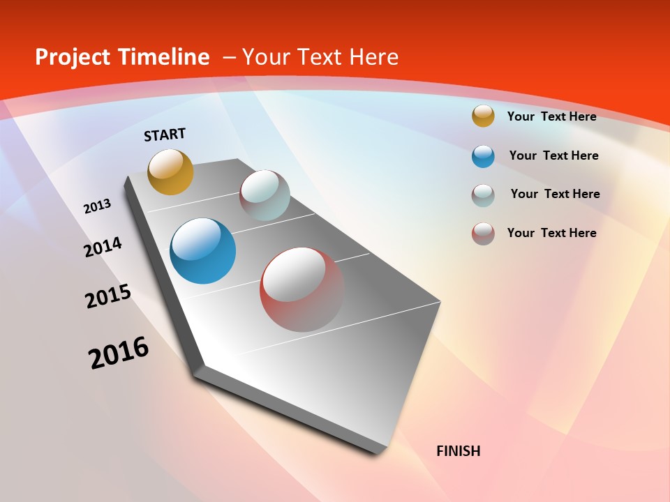 Card Background Shape PowerPoint Template