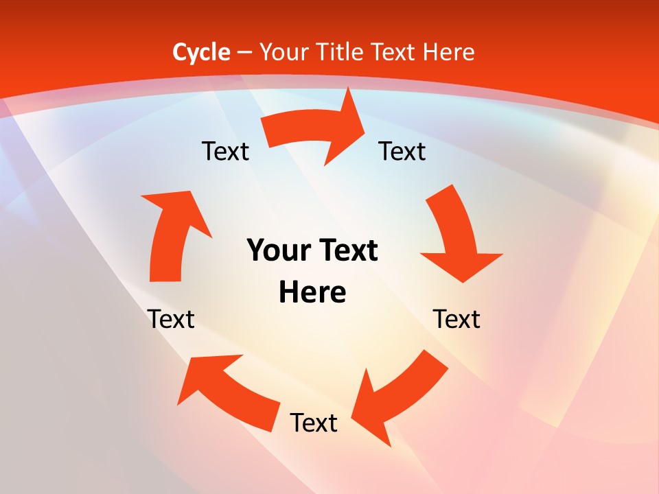 Card Background Shape PowerPoint Template