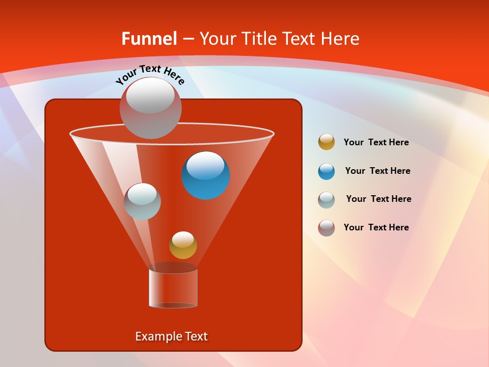 Card Background Shape PowerPoint Template