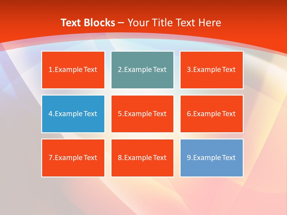 Card Background Shape PowerPoint Template