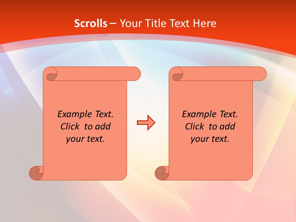 Card Background Shape PowerPoint Template