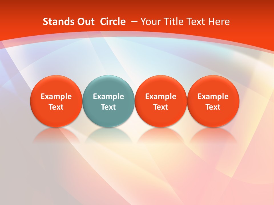 Card Background Shape PowerPoint Template