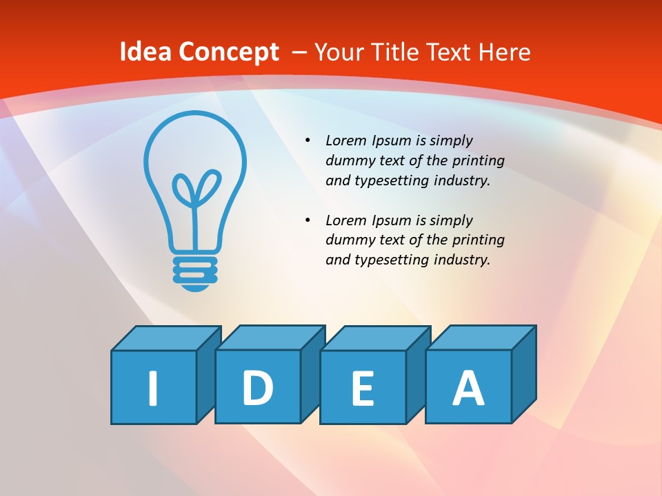Card Background Shape PowerPoint Template