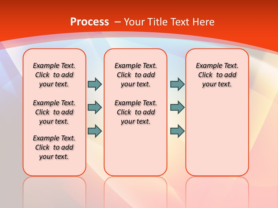 Card Background Shape PowerPoint Template
