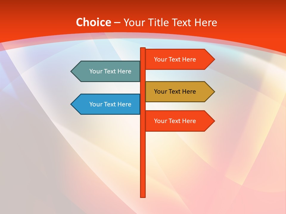 Card Background Shape PowerPoint Template