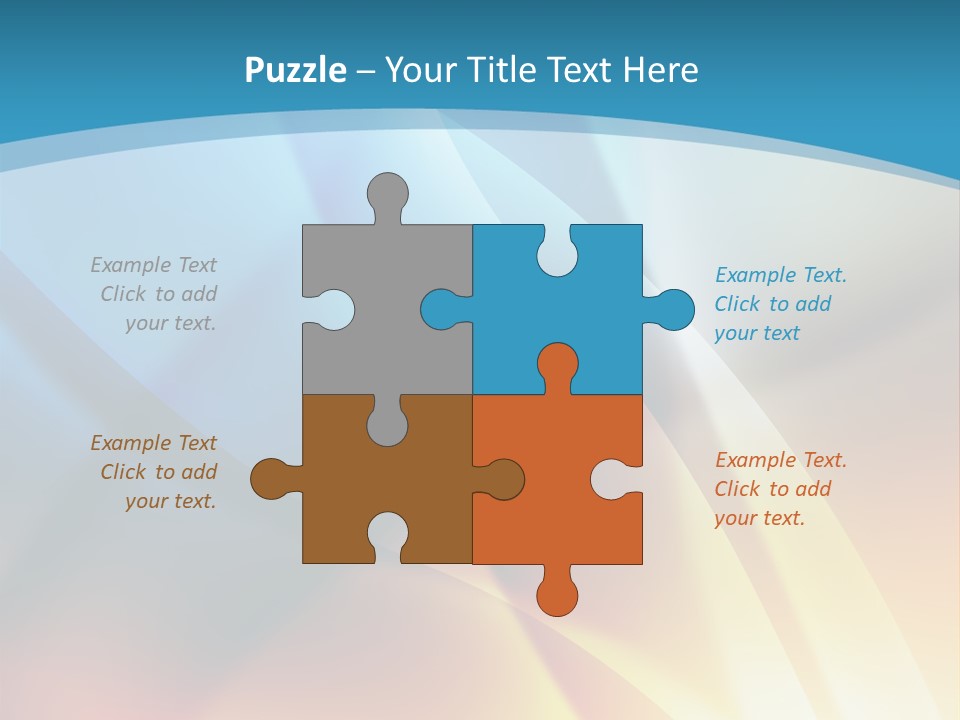 Web Cover Decorative PowerPoint Template