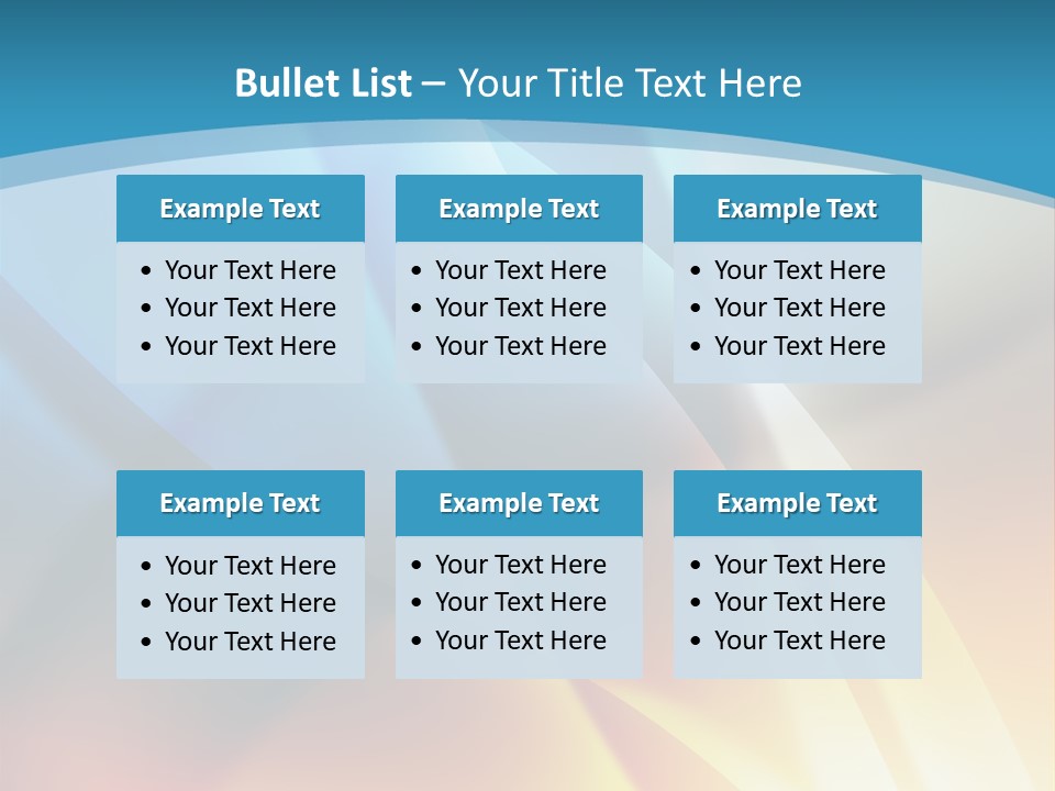 Web Cover Decorative PowerPoint Template
