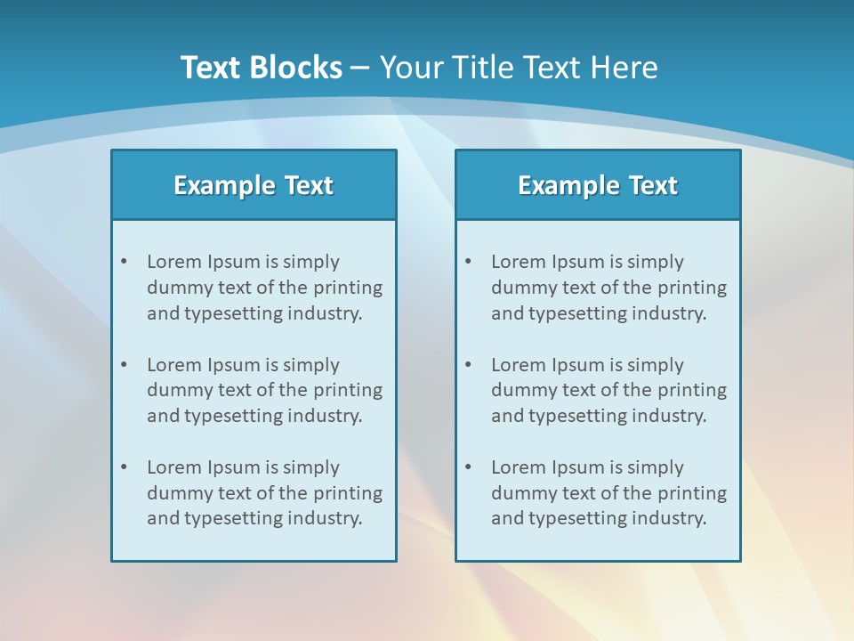 Web Cover Decorative PowerPoint Template