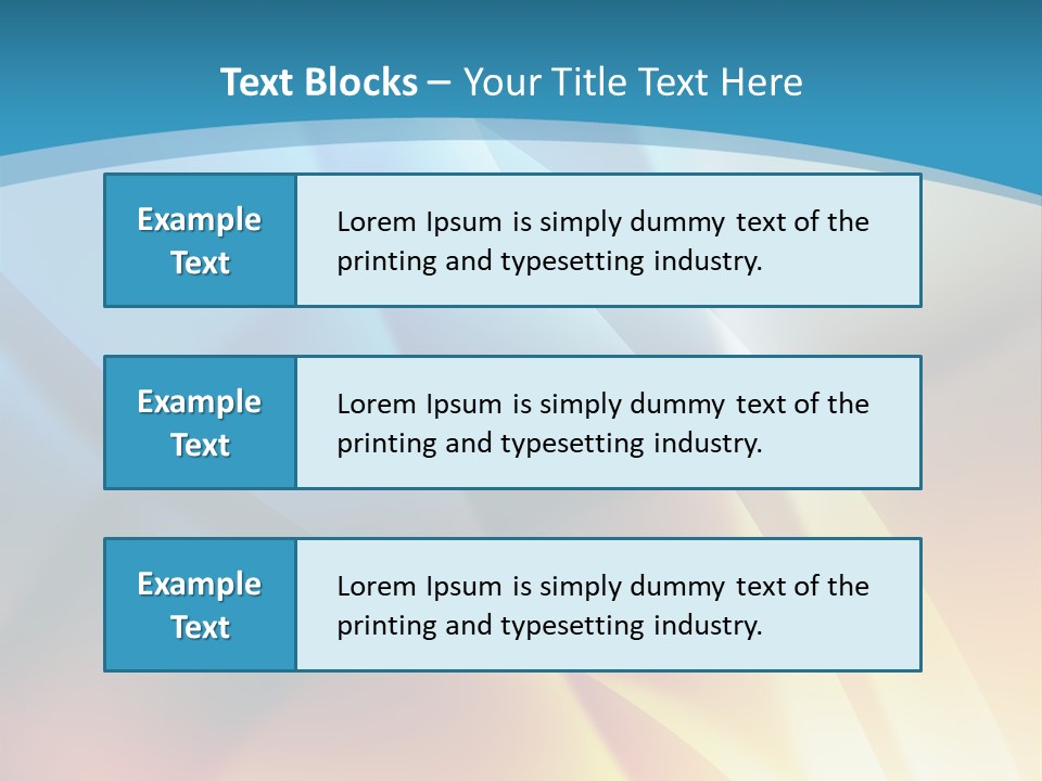 Web Cover Decorative PowerPoint Template