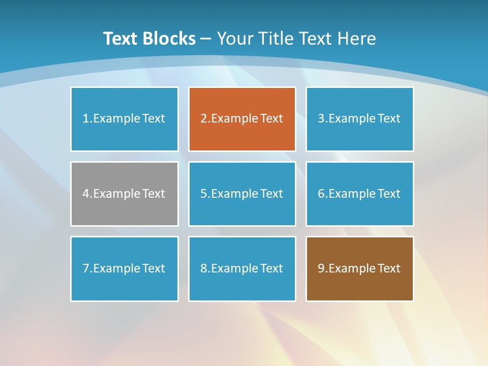 Web Cover Decorative PowerPoint Template