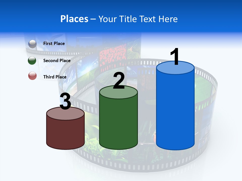 Photography Video Isolated PowerPoint Template