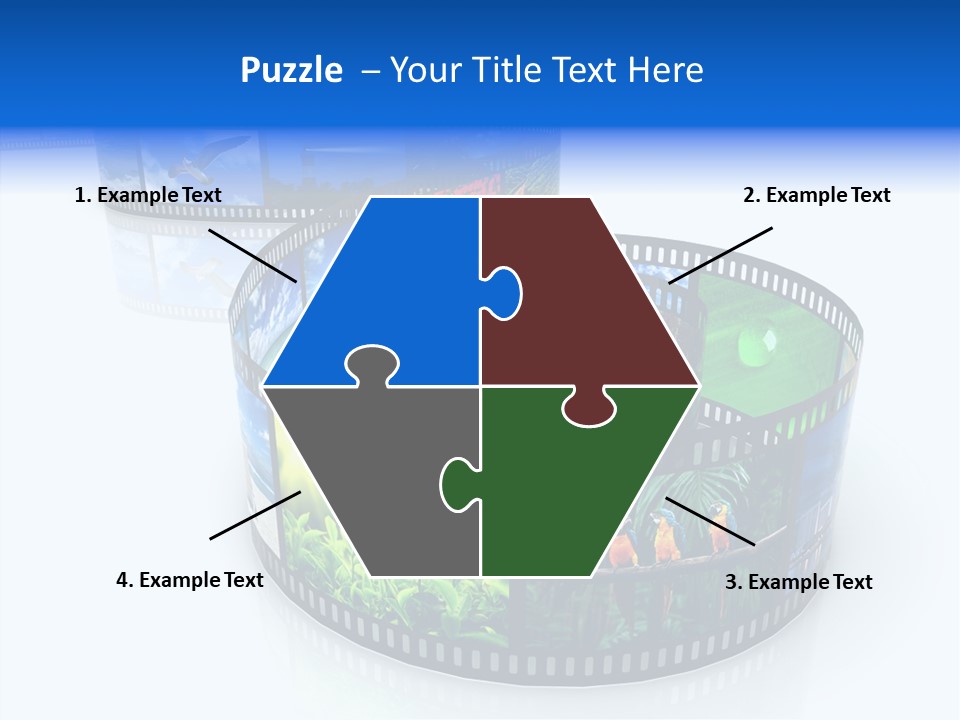 Photography Video Isolated PowerPoint Template